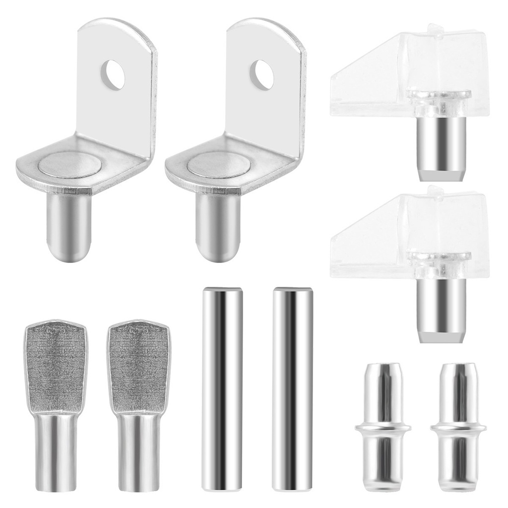 50pcs Shelf Bracket Pegs Metal Shelf Pins Support Shelf Peg Pin