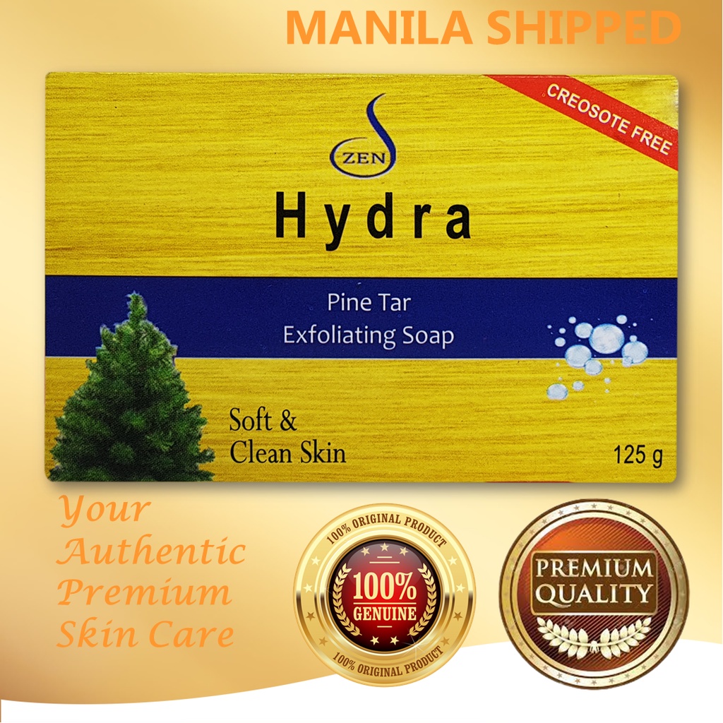 ZEN HYDRA Tar Soap ONHAND GENUINE ZENHYDRA Pine Tar Soap Psoriasis