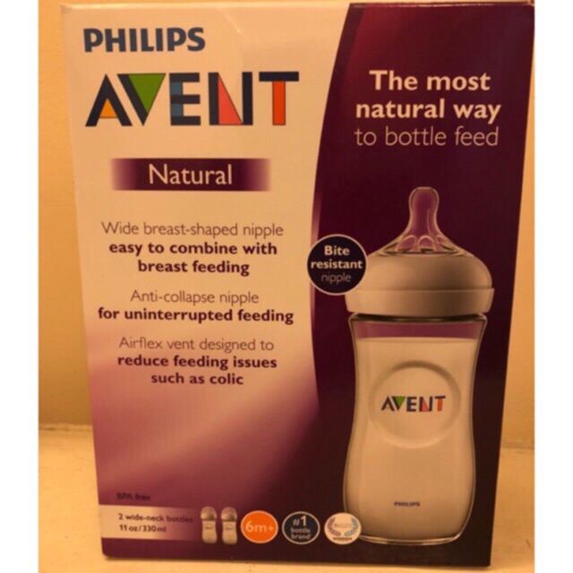 philips avent 6m  bottles