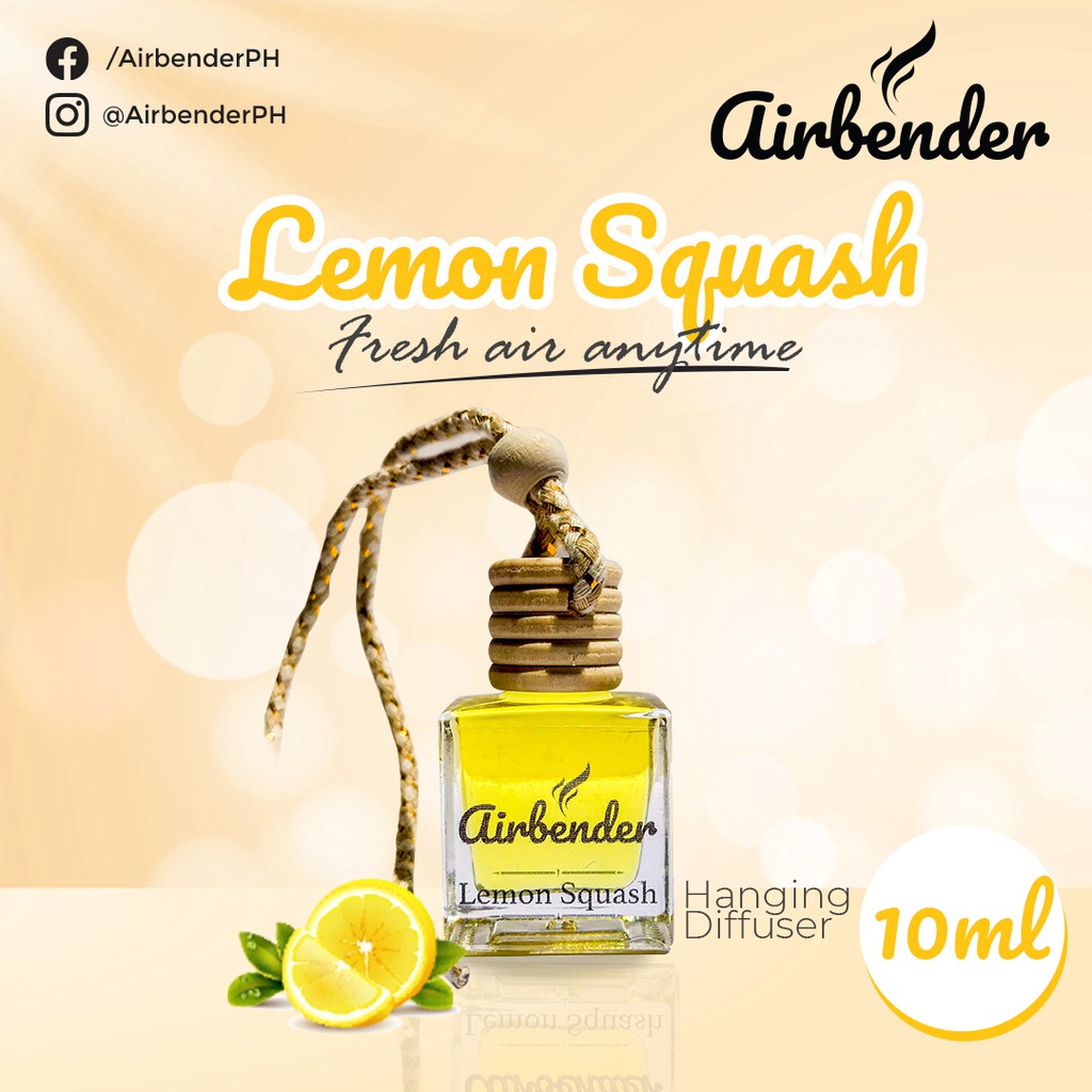 Airbender / Hanging Diffuser Lemon Squash / Air Freshener / Car air
