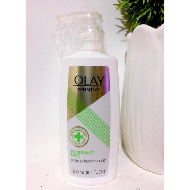 olay calming liquid cleanser