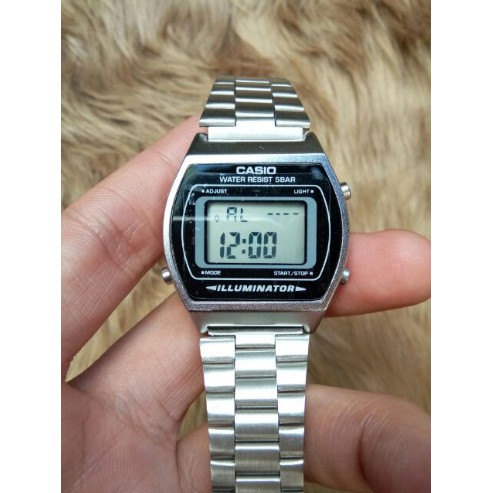 Oem Casio Vintage Watch Silver Unisex Shopee Philippines