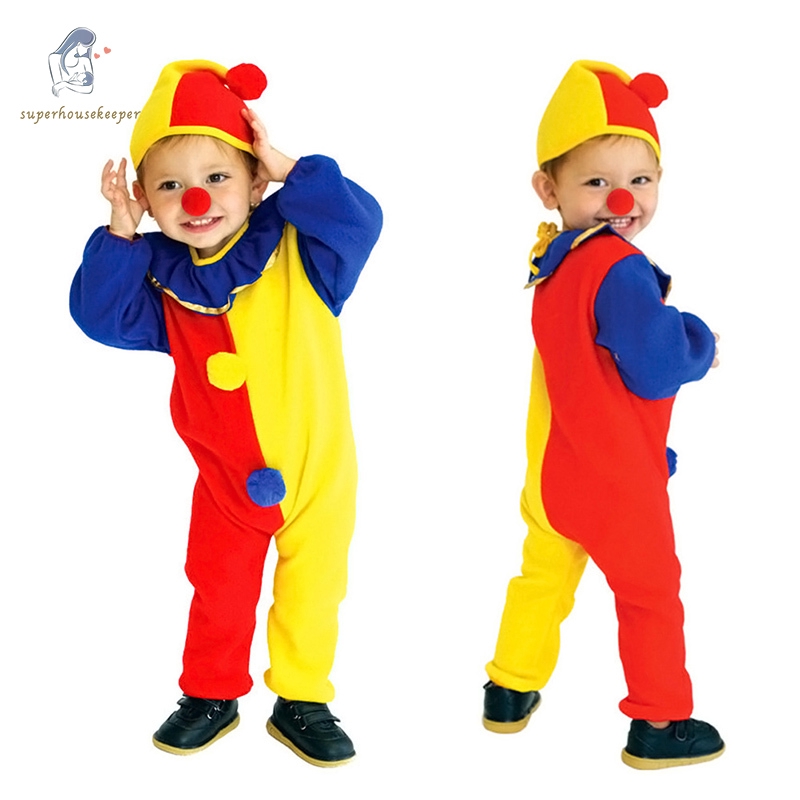 baby boy clown costume