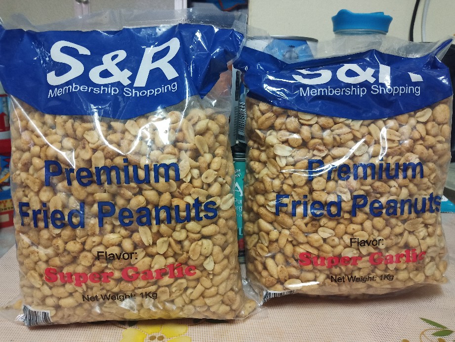 SnR Super Garlic Premium Fried Peanuts 1 kg Shopee Philippines