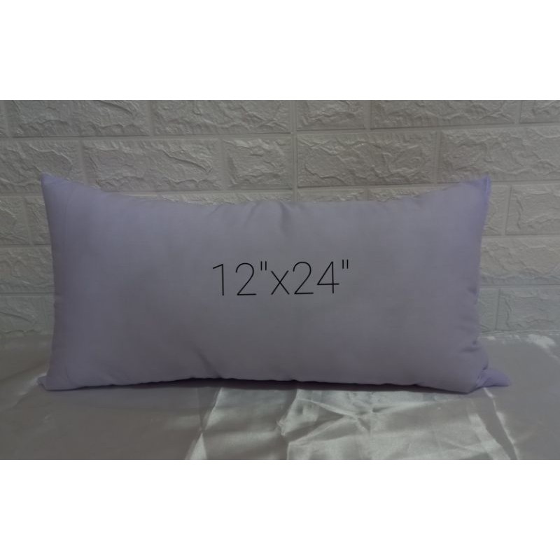Lumbar throw Pillows 12x24 and12x20 inches