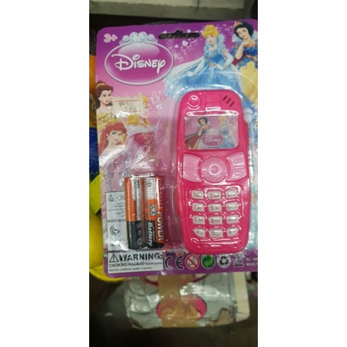 disney princess toy flip phone