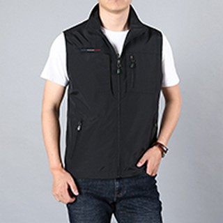 mens casual vest with jeans