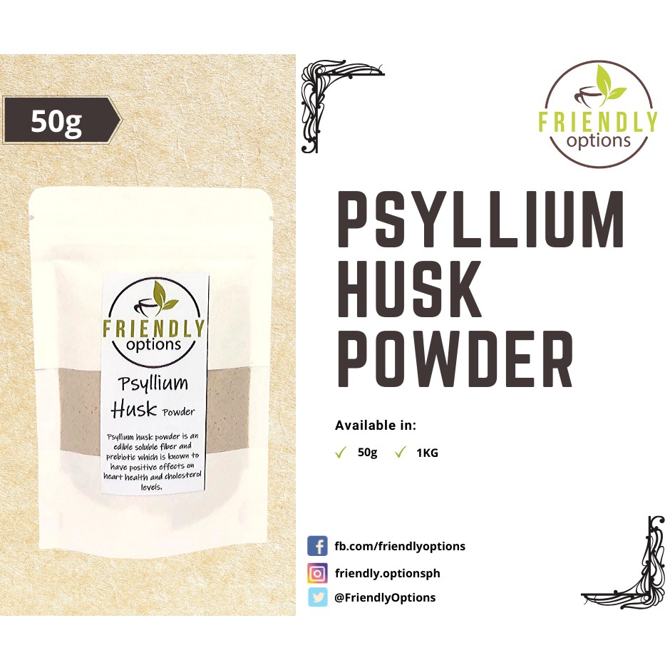 Psyllium Husk (Whole/Powdered) Shopee Philippines