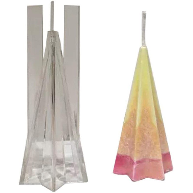 4Pcs Candle Molds Set Candle Making Kit-Candle Supplies Mold