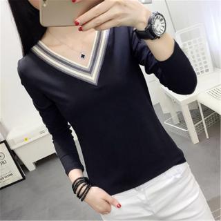 Woman Blouse  Trend T shirt Plus  Size  Elegant V Neck Baju  