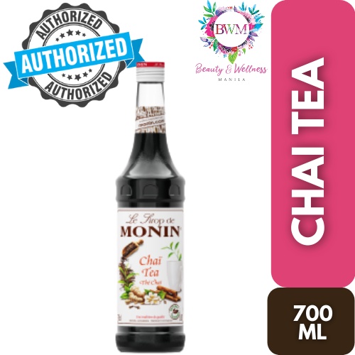 MONIN CHAI TEA SYRUP 70CL Shopee Philippines