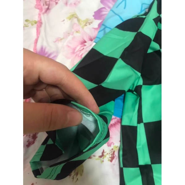 Tanjiro Costume Demon Slayer Costumes Tanjiro Cosplay Costume for men