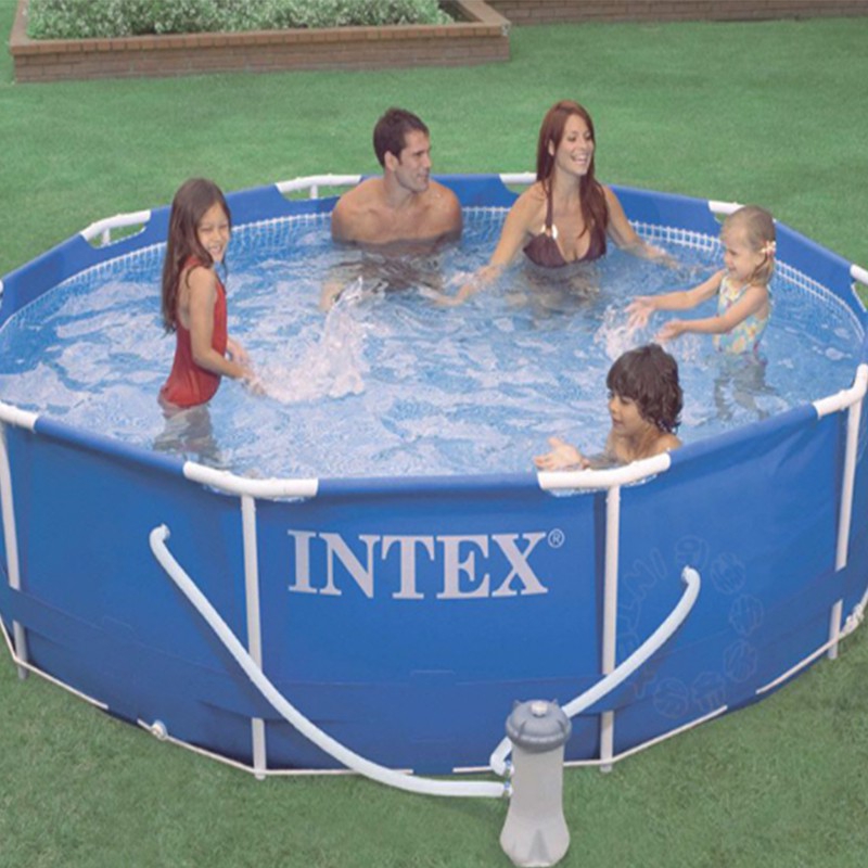 inflatable pool water treatment
