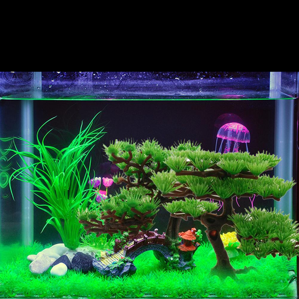 bonsai fish tank decorations