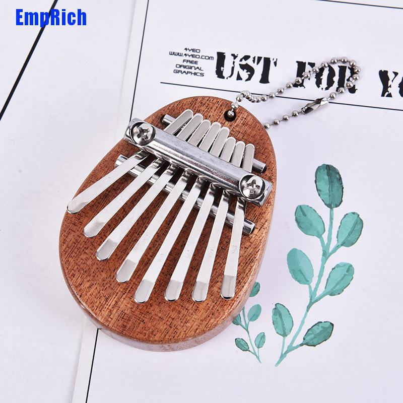 Mini Kalimba 8 Keys Thumb Piano Great Sound Finger Keyboard Musical ...
