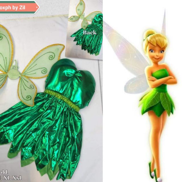 tinkerbell costume girl