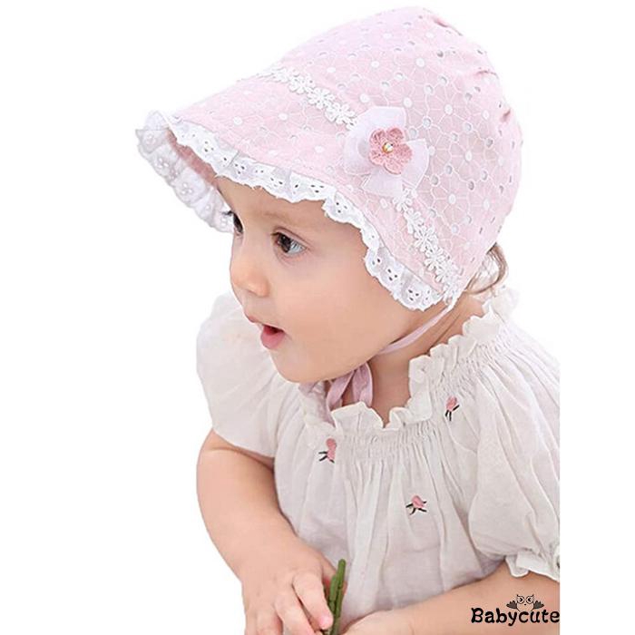 baby sun hat with strap