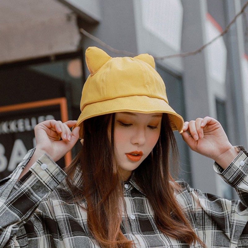 cute girl bucket hats