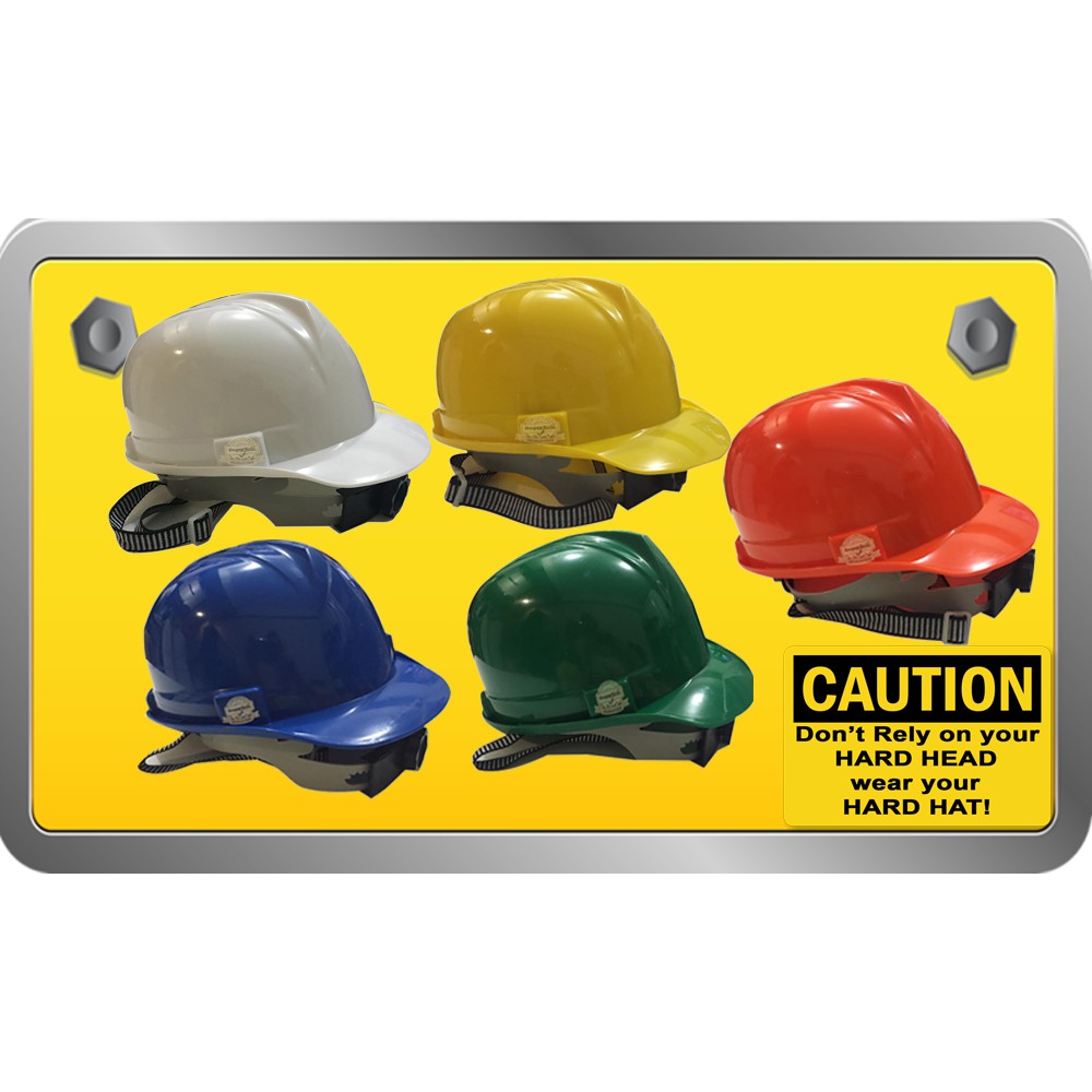 Safety Hard Hat Protection Yellow Head Safety Construction And Industrial Safety Helmet Shopee Philippines