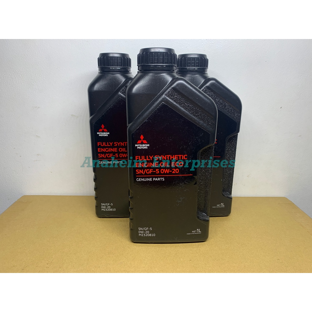 Mitsubishi Mirage, Xpander Motor Oil Fully Synthetic Eco - 3 Liters ...