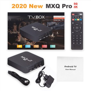MXQ 5G 4K Android Ultra HD TV Box + I8 Mini Keyboard 2.4GHz color with Touchpad TV BOX 5G Version #3