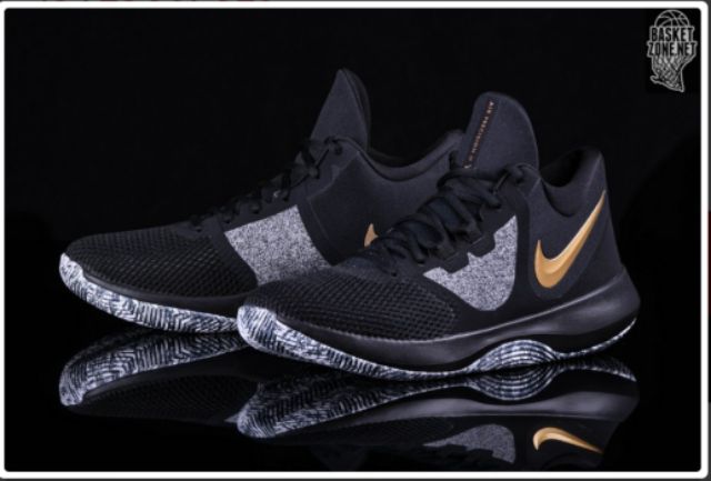 nike air precision 2 black gold