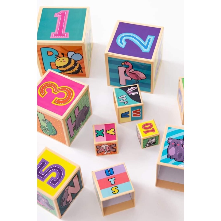 Big Belly Stacking Toy Box, including 10 interesting shapes for ...
