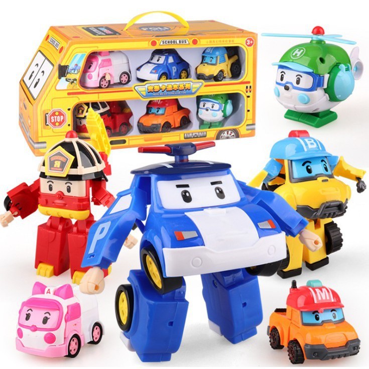 robocar poli car wash playset