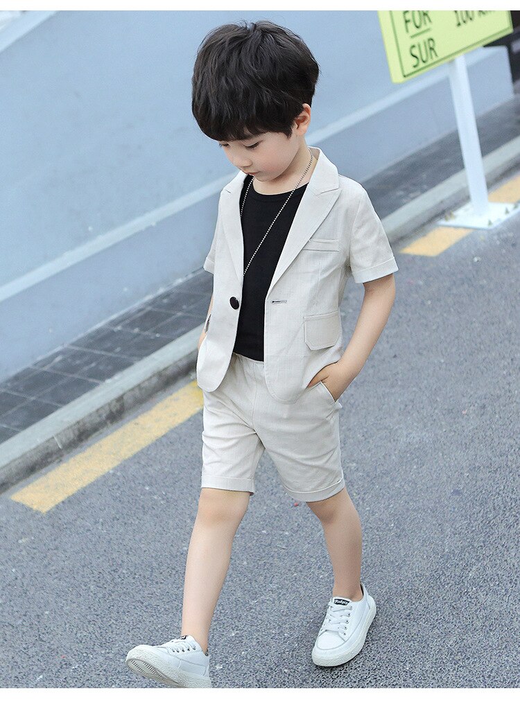 childrens short suits