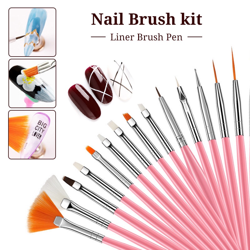 Nail Brush Set Manicure Gel Brush For Nail Art Nail Brush Manicure DIY