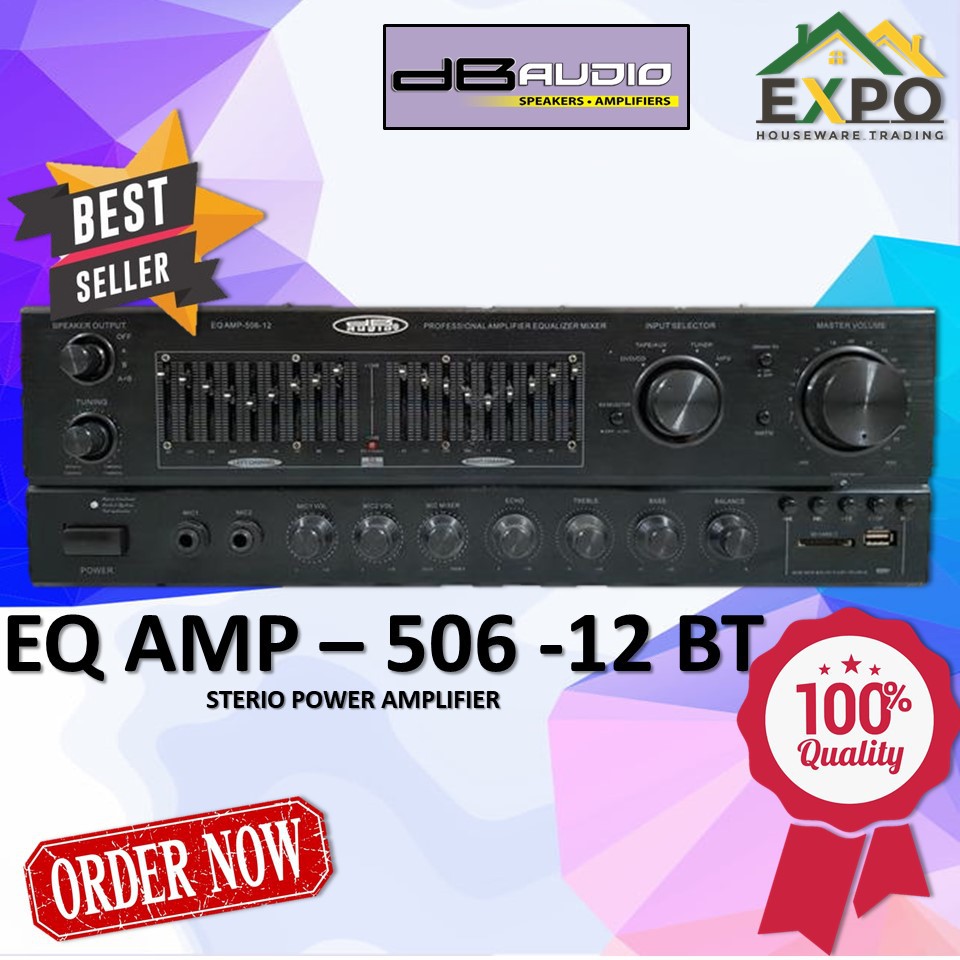 Db Audio Eq Bt Band Equalizer With Usb Sd Card Decoder Am