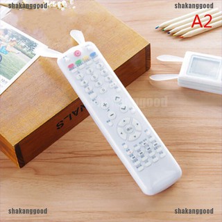 SKPH 1Pc silicone TV remote control dust cover storage bag protective holde #4
