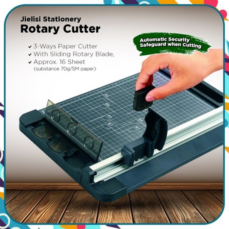 (jellies) Rotary cutter A4 A3 size 3way Shopee Philippines
