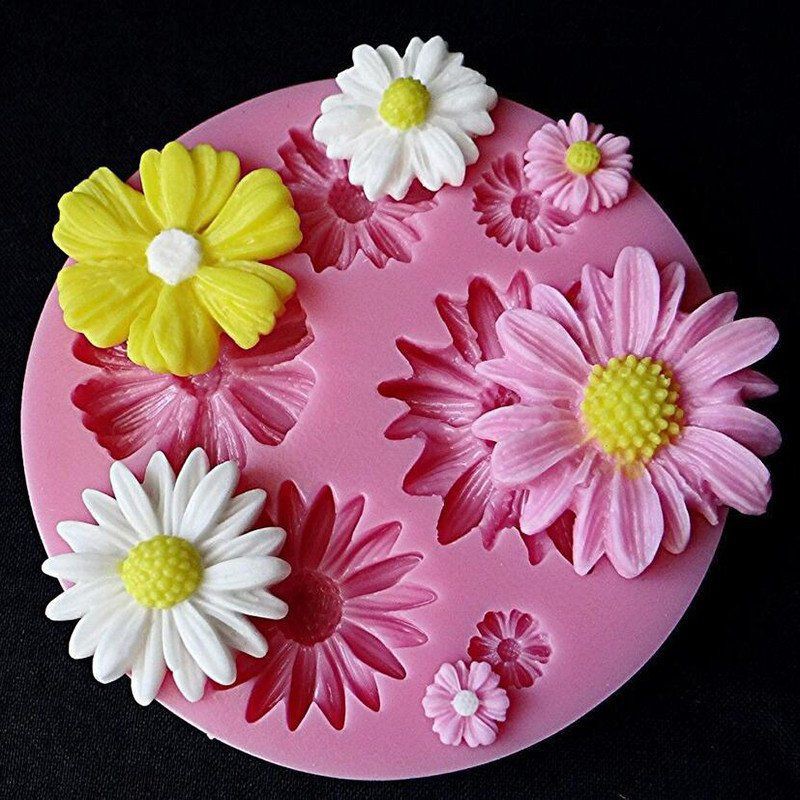 Love11shop Sunflower Fondant Mold Cake Decorations Shopee