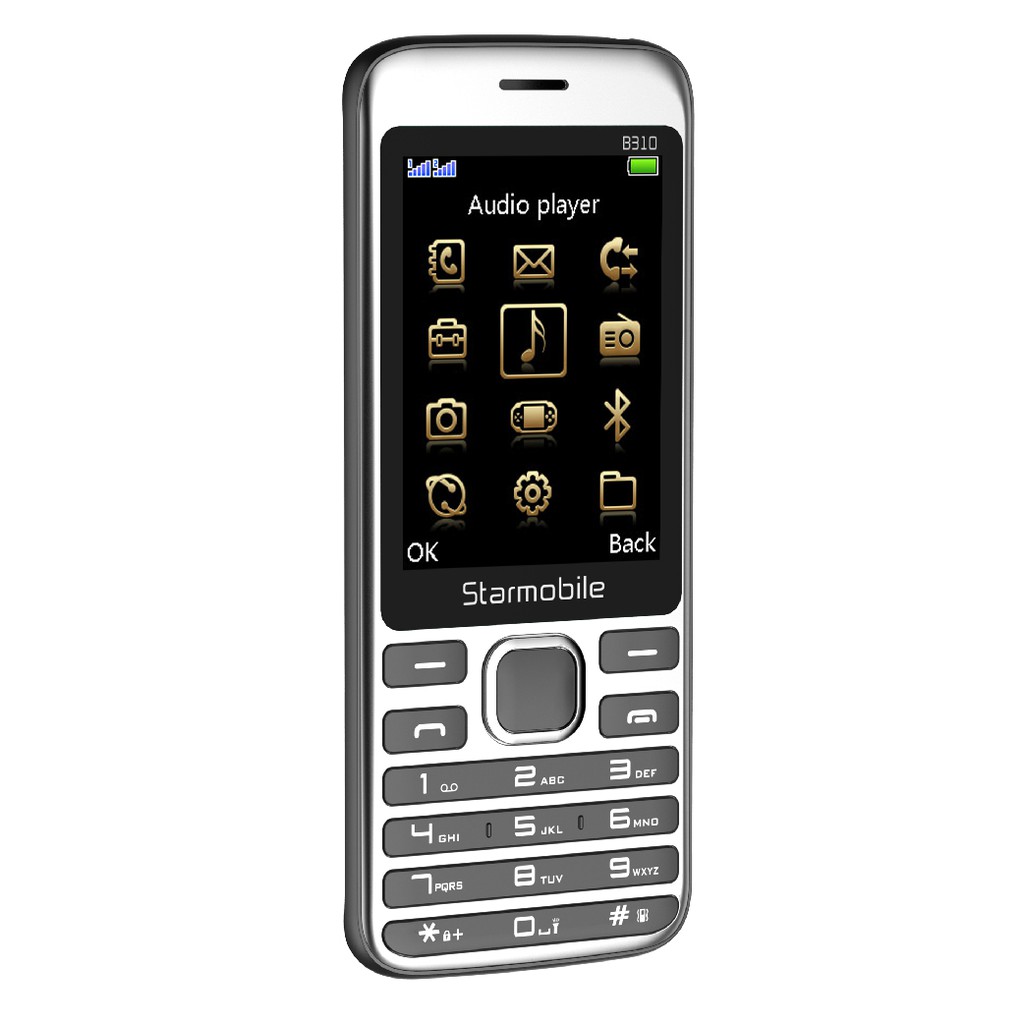 Starmobile B310 Basicphone Keypad Phone With Big Screen Size Big Fonts And Metal Front Panel Slim Shopee Philippines