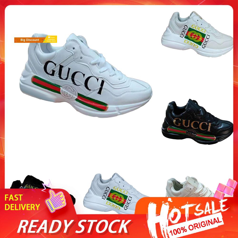 gucci thick sole sneakers