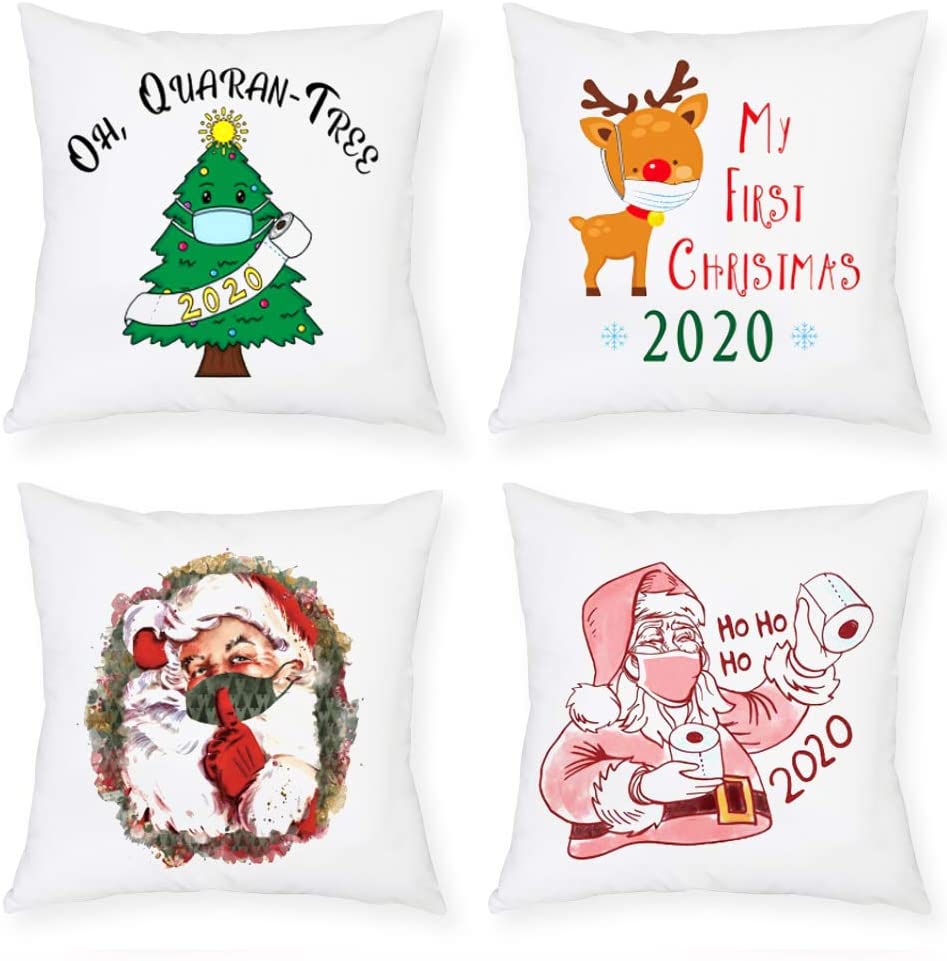 christmas throw pillow covers