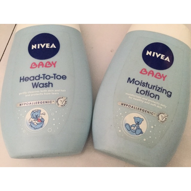 nivea head to toe wash