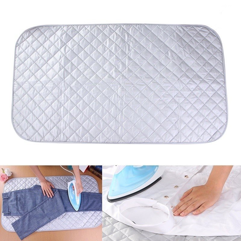 BHM Iron Pad Ironing Mat Portable Travel Ironing Blanket Thickened Heat
