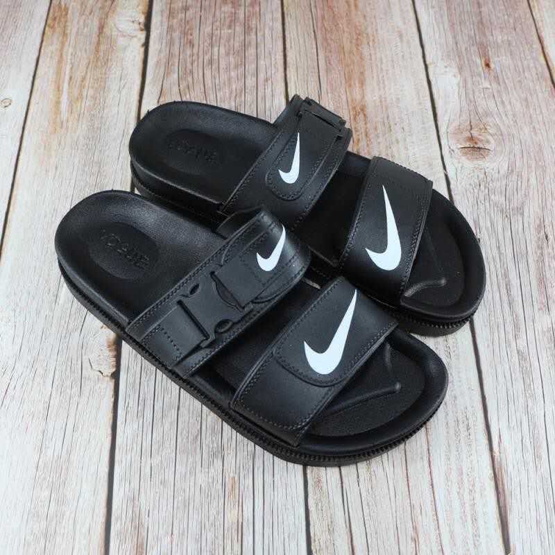 nike slippers 2 straps
