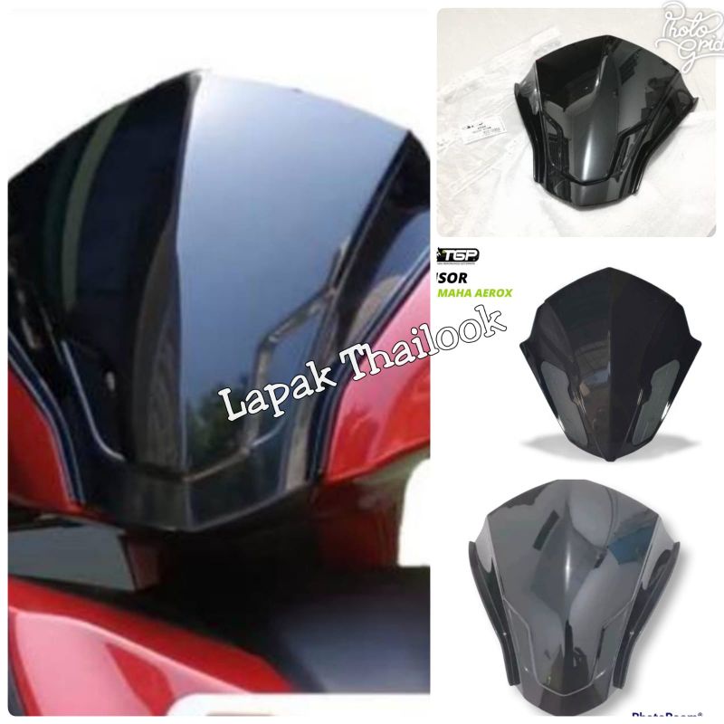 Yamaha Freego Full Black Windshield Visor TGP | Shopee Philippines