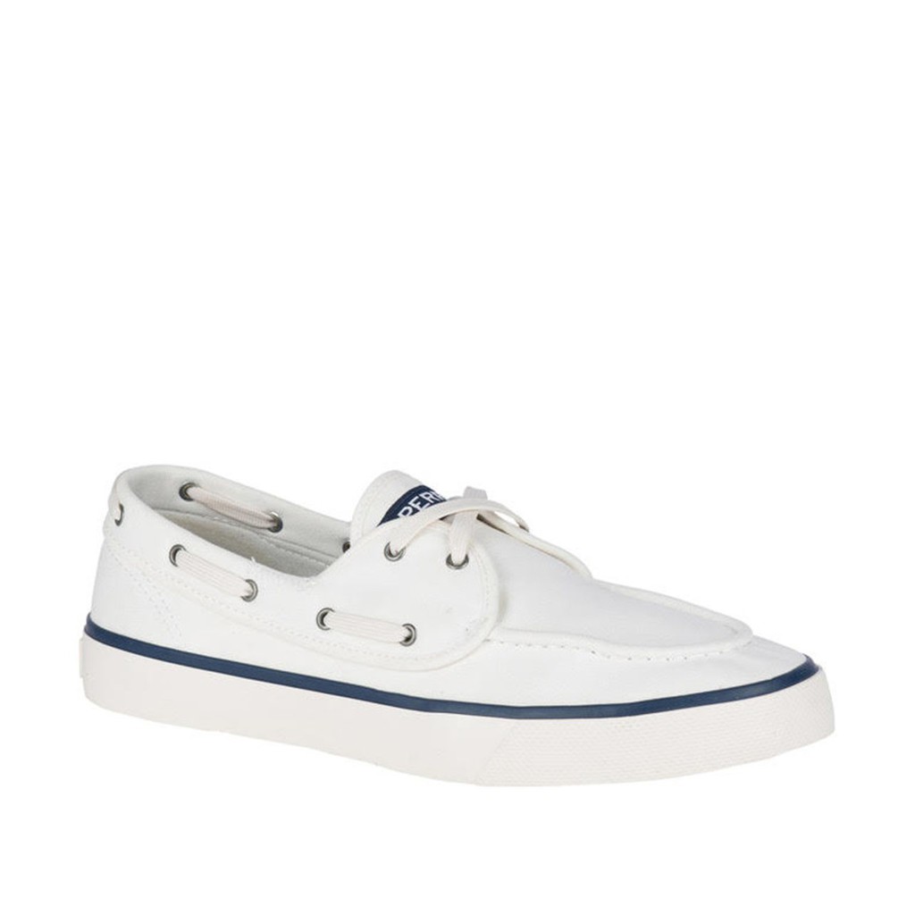 mens white sperry boat shoes