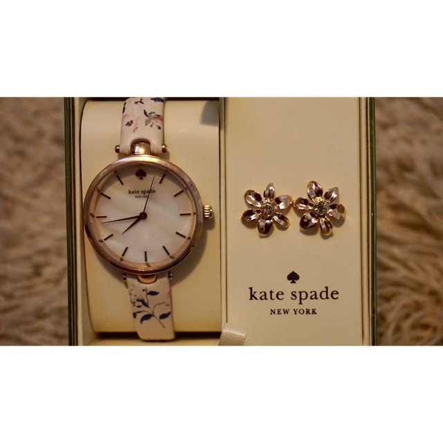 kate spade holland floral watch