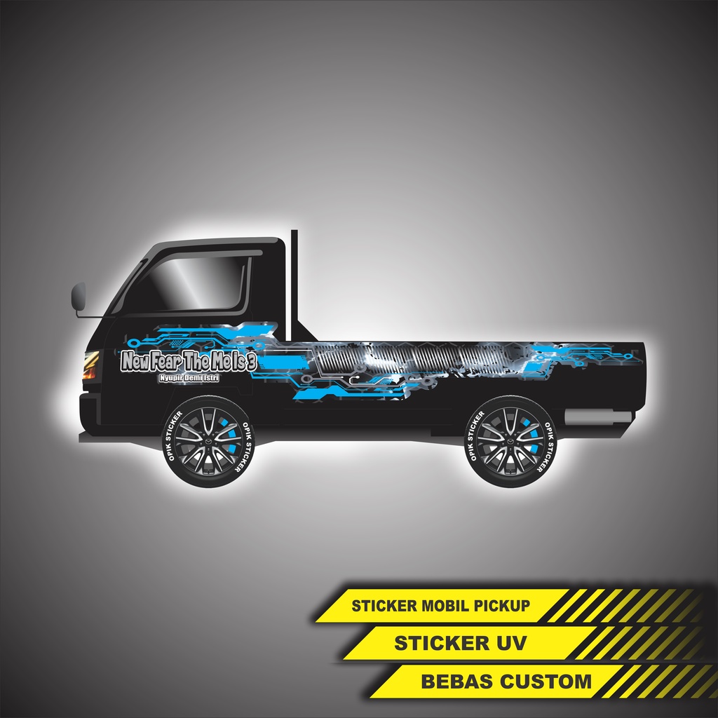 Granmax Car STICKER Pickk UP For CARRY L300 / DECAL Pict UP / DECAL