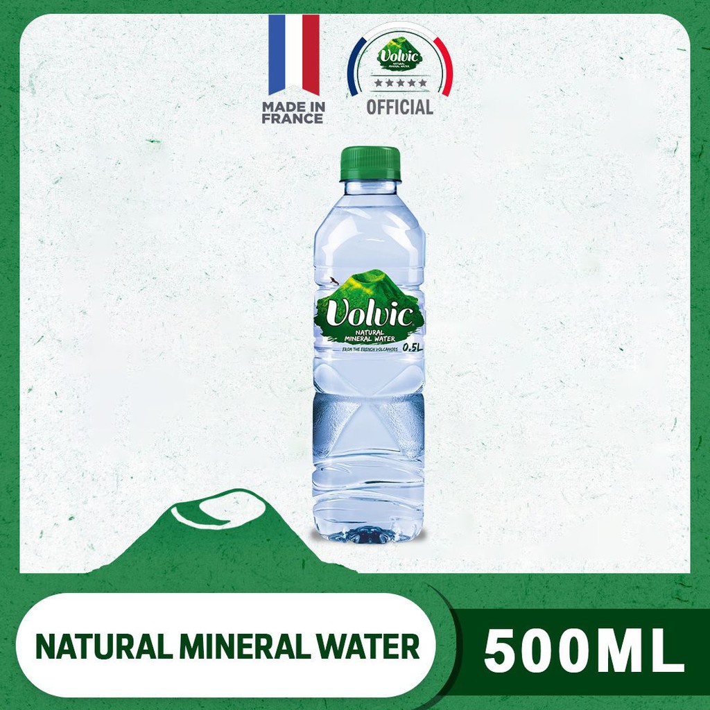 VOLVIC Natural Mineral Water 500ml Shopee Philippines