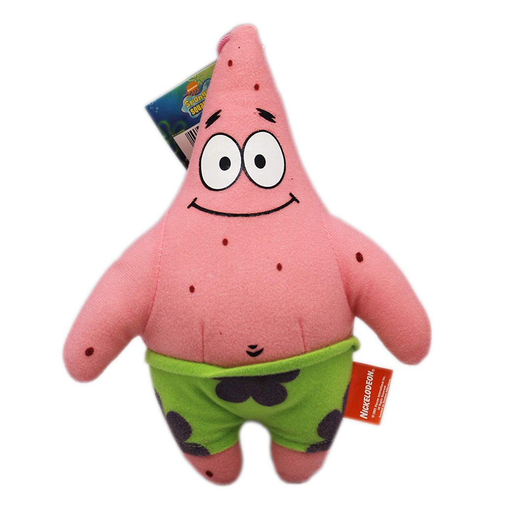 spongebob and patrick plush