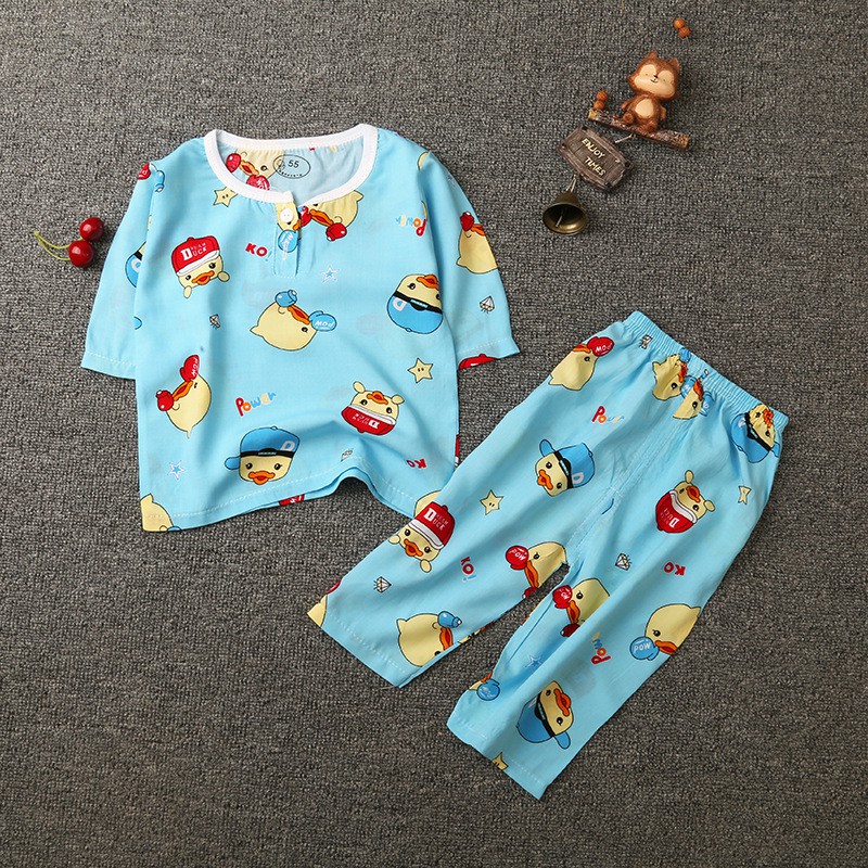 baby boy summer pjs