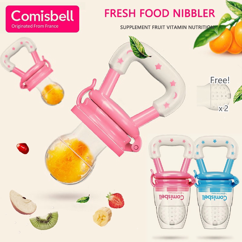 baby fresh food and fruit feeder pacifier nibbler