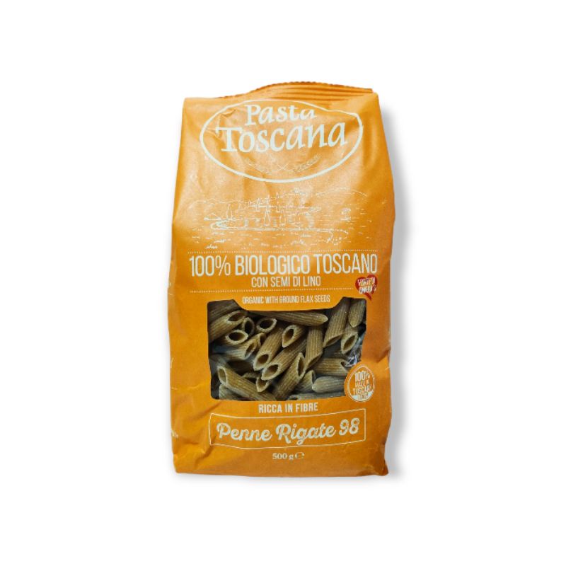 (Italy) Pasta Toscana Organic Penne Rigate 98. 500 grams. | Shopee ...