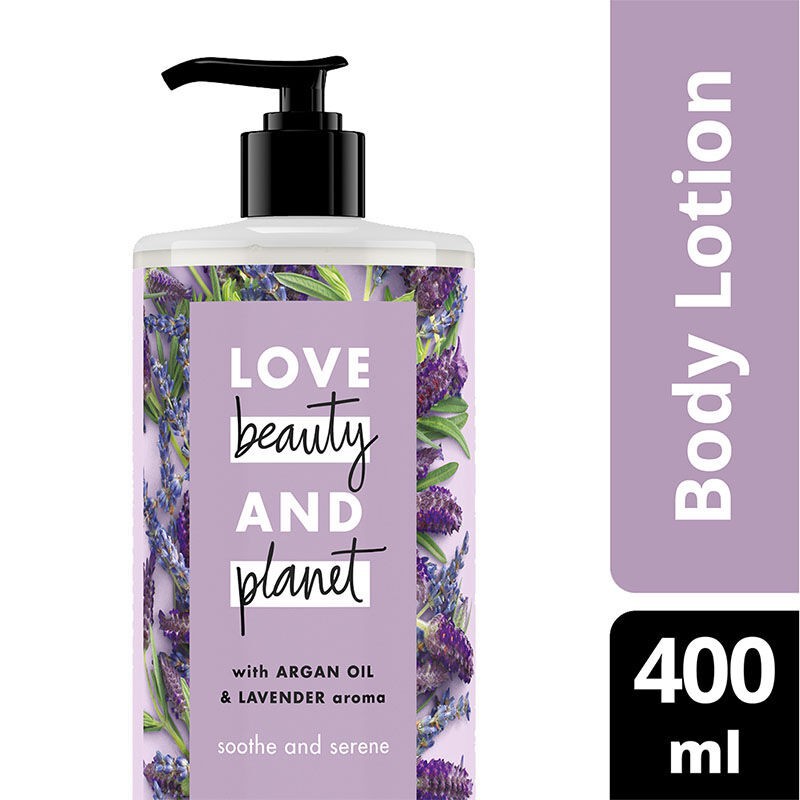 Love Beauty And Body Lotion Argan Lavender (400Ml) Shopee